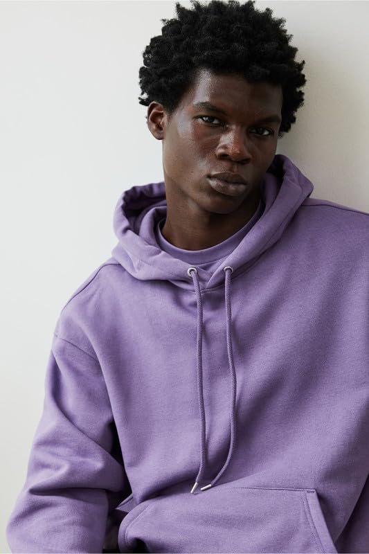 Image of Casual Fleece Hoodie Sweatshirt Solid Hooded Collar Drawstring Long Sleeve Pullover for Men & Women