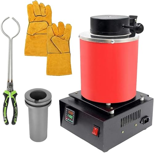 Soluciones de fusión eficientes Hornos de fusión para oro, joyería, metal, eléctrico, propano, crisol de grafito, inducción, fusión pequeña y