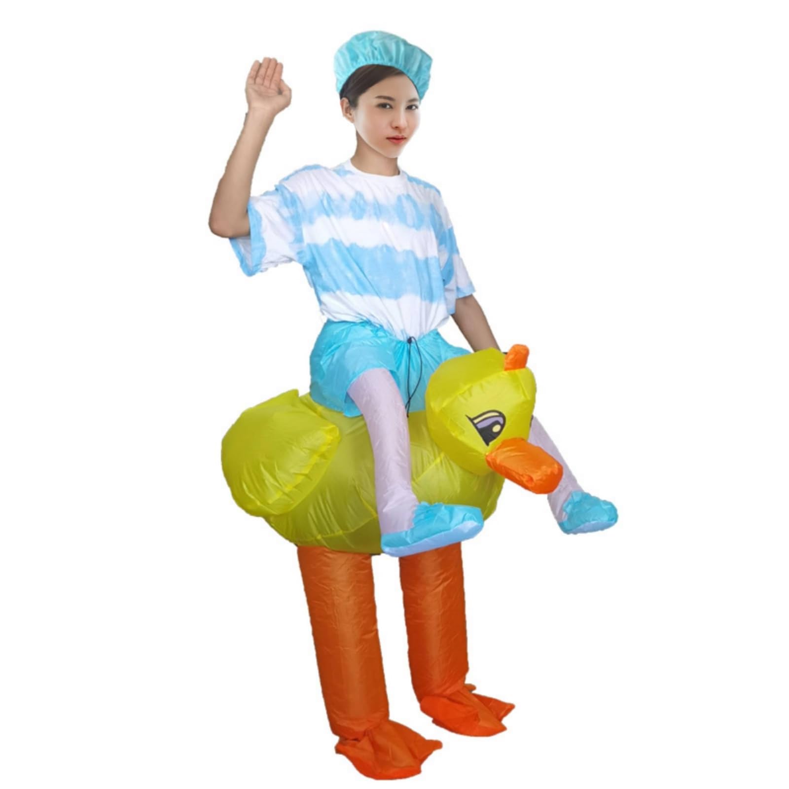 Disfraz Inflable Ave Acuática Bonito, Disfraz ave acuática Inflable, para Festivales, Adultos, Cosplayers