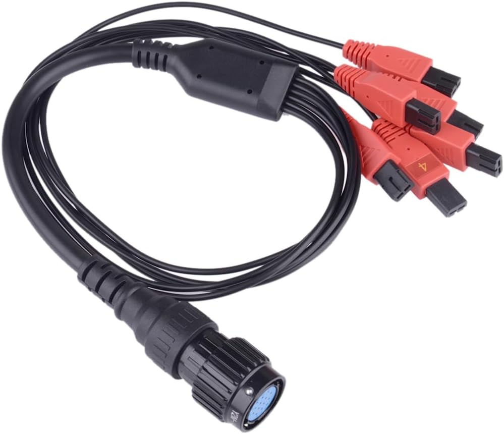 beler Impulse Pulse Signal Test Main Cable Fit for Launch CNC-602A Injector Cleaner Tester