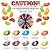 Jelly Belly Bean Boozled Dispenser NEW EDITION, Halloween and Holiday Candy, A fun stocking stuffer and gift with 5 R.U.S Candy Jelly Beans Card- Sourced directly for Freshness (For Adults)