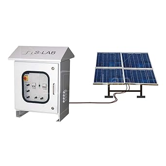 Cement White Color Solar PV Tracking System