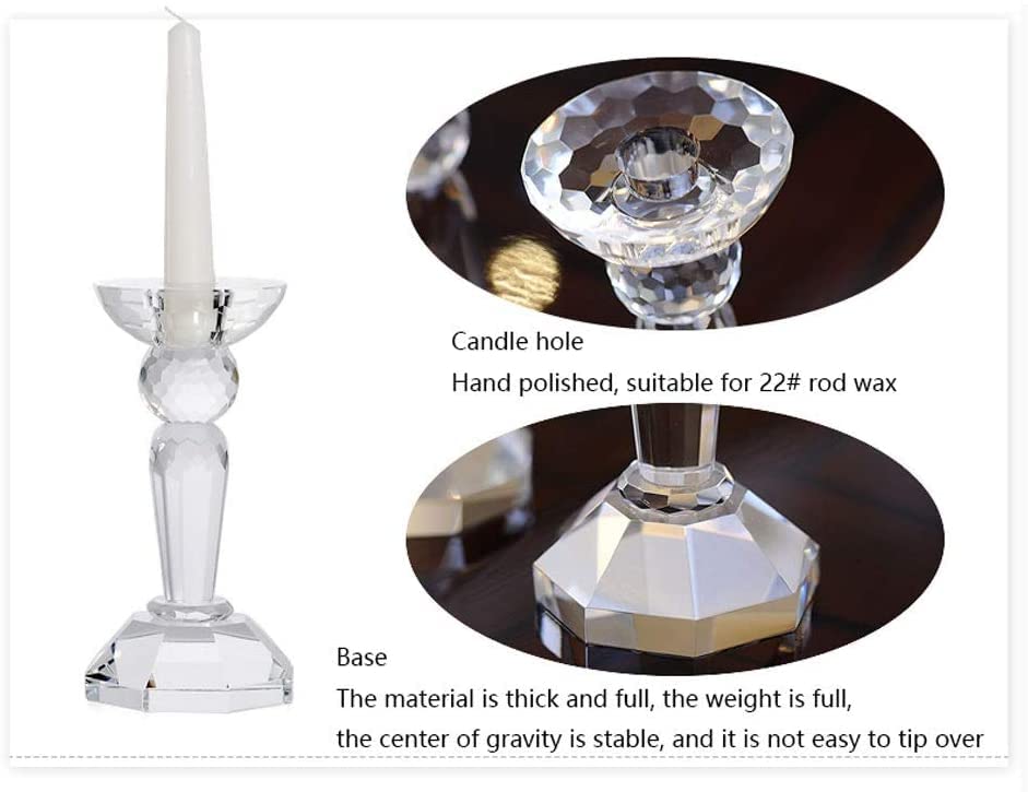Consejos y reviews para comprar Portavelas de cristal para cenas románticas los mejores 5. 18 Imagen adicional