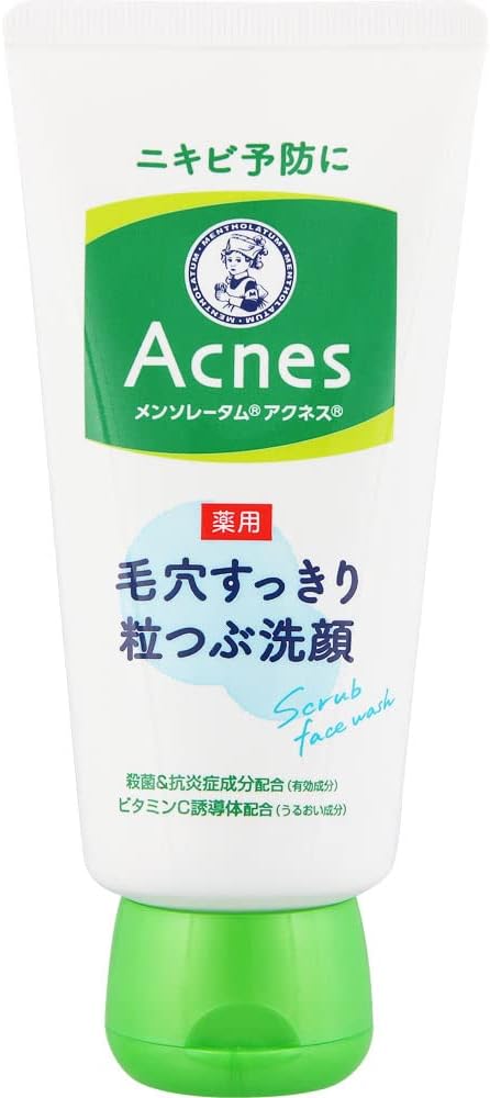 Acnes Pore Clear Facial Washing Facial Washing Foam 130g (japan import)