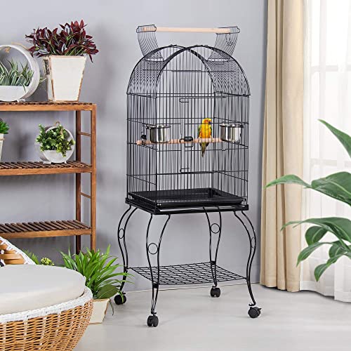 image for Yaheetech 150cm Parrot Cage Open Top Budgie Cage Large Bird Cage with 