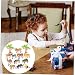 Imagen de BESPORTBLE 12 Piezas Conjunto de Figuras de Animales de Granja Realistas Juguetes Educativos de Plástico para para Decoración y Proyectos de Paisajismo DIY