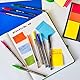BIC Cristal Multicolour Kugelschreiber mit breiter Spitze (1,6 mm) – klassische und bunte Farben, Pack à 8