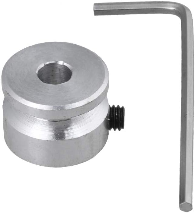 Aluminum Single Grove Guide Roller Rail Track Liner Movement System D16x5mm