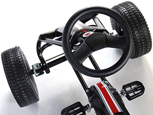 Volare Go-Kart Racing Car Big - Big Wheel Tretauto für Kinder mit Luftreifen von 4-7 Jahren – Bild 5