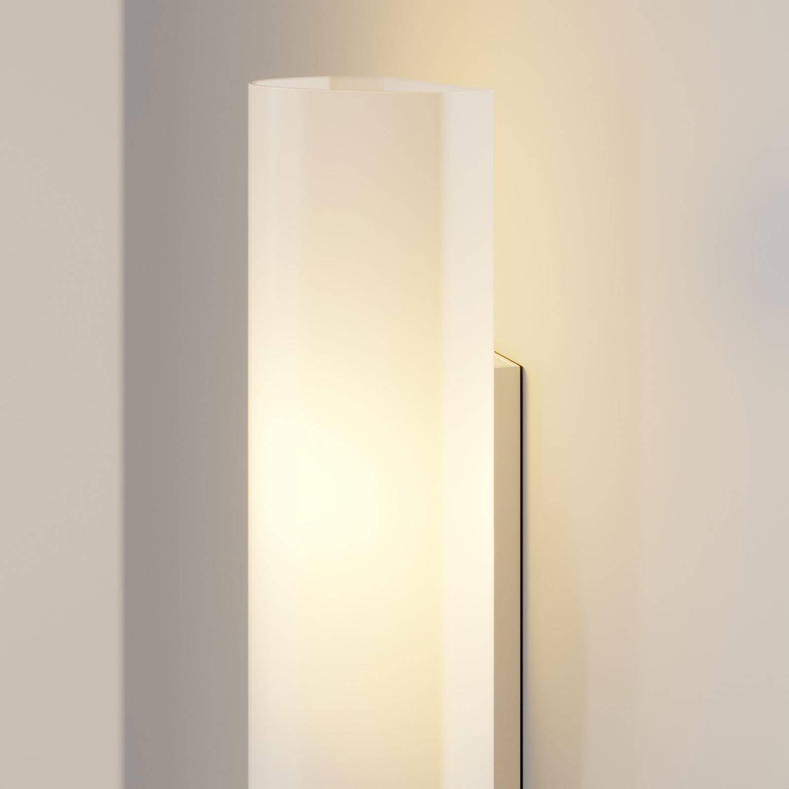 Lindby Wandleuchte, Wandlampe Innen Ophelia (Modern) in Weiß aus Glas (2 flammig E14) - Wandstrahler Wandbeleuchtung Schlafzimmer/Wohnzimmer Flurleuchte