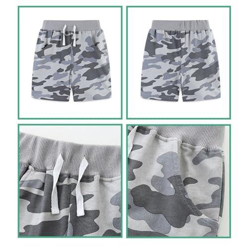 Boys Camouflage Shorts Toddler Boys Athletic Basketball Shorts Cotton Clothes Kids Active Gym Sports Running Bottoms2