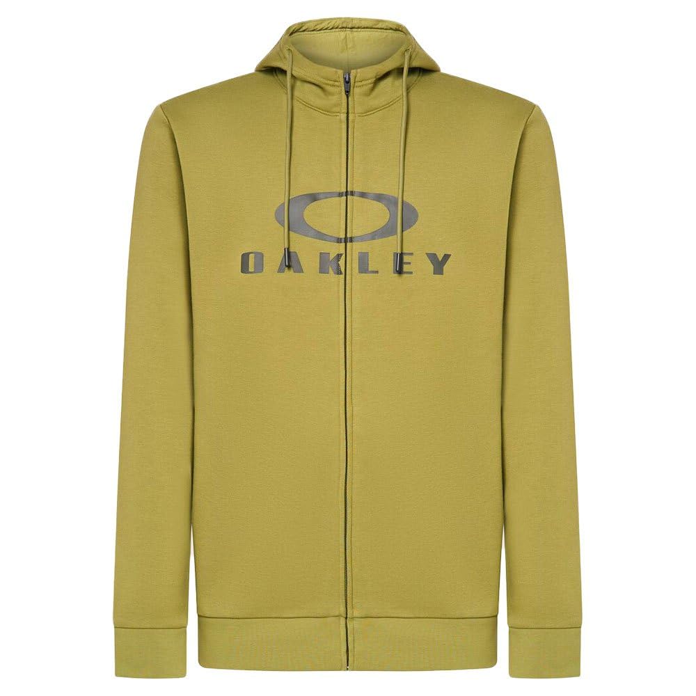 Oakley Men's Bark Full Zip Hoodie 2.0 Sweatshirt, Fern, L