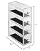 iDesign Clarity BPA-Free Plastic 4-Drawer Flip Jewelry Organizer - 2.6