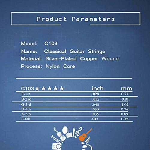 Cordes pour instrument de musique de guitare classique - Les Beatles, Paul McCartney, John Lennon, RIngo Starr, George Harrison Cordes pour instrument de musique de guitare classique – Image 4