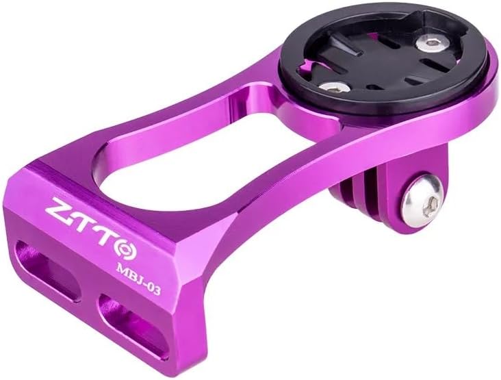 Bicycle Computer Mount Front-Mounted Extended Computer Mount Road Bike Aluminum Alloy Extended Mount Camera/Light/Stopwatch Mounting Bracket