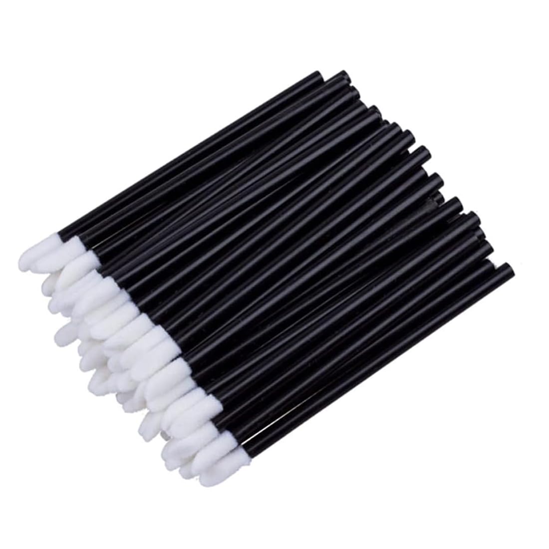 100 pièces de Pinceau à lèvres jetable, Pinceau de Maquillage pour Rouge à lèvres, kit d'outils de beauté Stylo Pinceau à Sourcils
