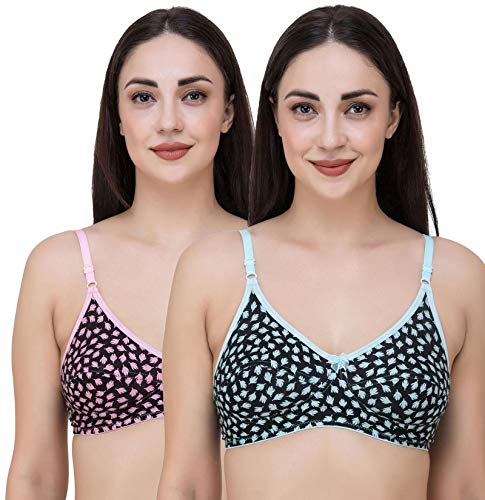 Image of Fasense Women's Wire Free Non Padded Cotton Bra