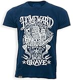 burial shirt design  King Kerosin T-Shirt Sailors Grave Vintage Blue-S