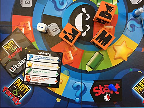 Party & Co. Quizspiele für Familien, Kinder und Erwachsene - Brettspiel (Quizspiele, Kinder und Erwachsene, 25 Minuten, 50 Minuten, Jungen/Mädchen, 8 Jahre und älter) - (niederländische Version) – Bild 3