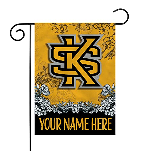 Rico Industries NCAA Kennesaw State Owls Personalized Garden Flag