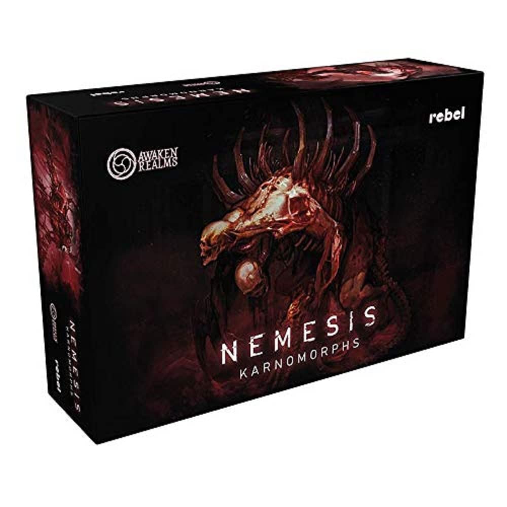 Awaken Realms, Nemesis - Karnomorphs, Expansion, Expert Game, Dungeon Crawler, 1-5 Players, From 14+ Years, 90+ Minutes, German