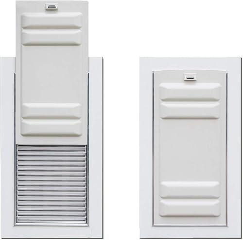 Armor Flex - Puerta hermética para mascotas para puerta o pared instalación de puerta S