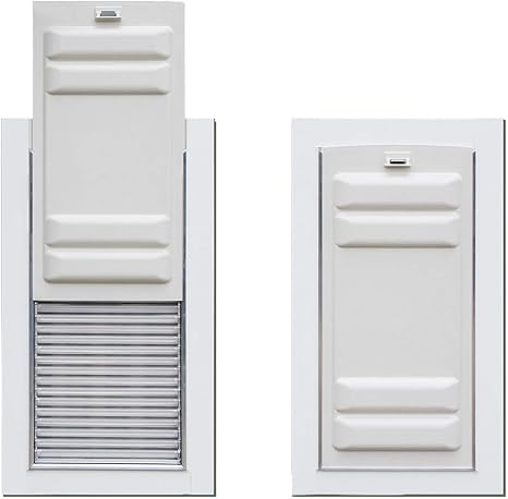 Amazon Com Armor Flex Air Tight Pet Door For Door Or Wall Door Installation Extra Large Pet Supplies