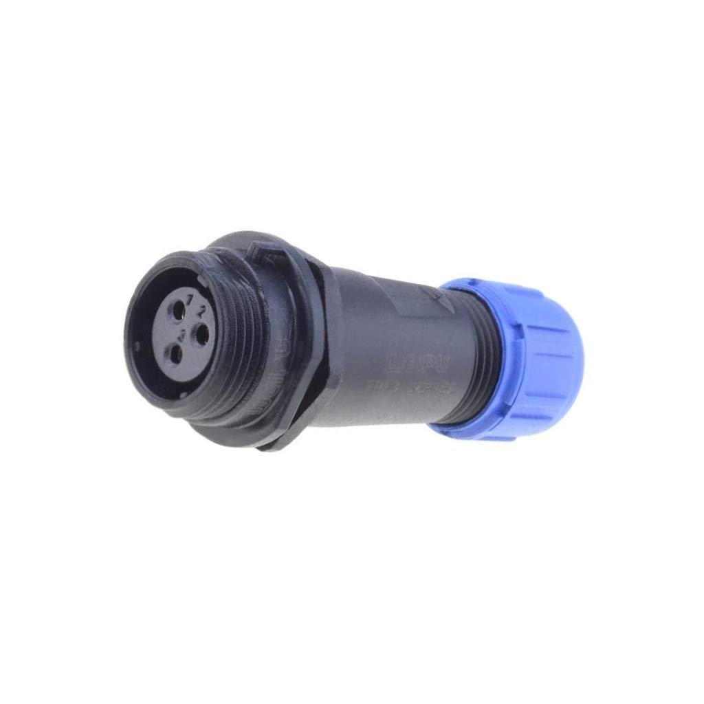WEIPU SP13 13A Stecker 250V – 3-polig, IP68, Lötanschluss, Für Kabel 4–6,5 Mm – Männlich