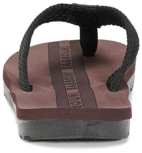 Image of Eagsouni Mens Womens Flip Flops Beach Thong Sandals | Unisex Comfortable Walking Thong Sandals，Beach Pool Water Slip On Indoor Outdoor