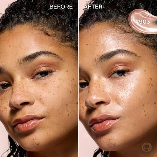 L’Oréal Paris True Match Lumi Glotion, Highlighter Makeup, Natural Glow Enhancer for Face & Body, Makeup, Instantly Hydrates and Illuminates Skin, Sheer Color Tint, Offers a Sunkissed Glow, 903 Medium, 40 mL - Image 5