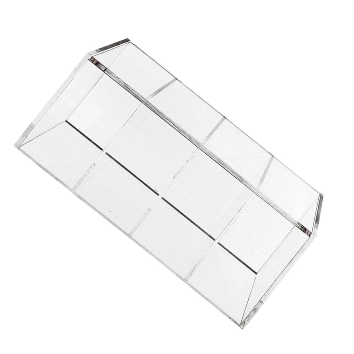 Boîte rangement acrylique transparent avec compartiments pour optimiser l'espace café