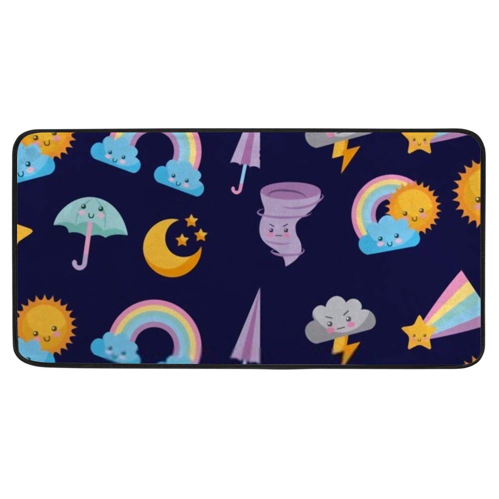 Alfombrilla antideslizante para cocina que soluciona los suelos resbaladizos (100x50 cm)