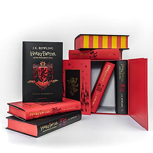 Image of Harry Potter Gryffindor House Editions Hardback Box Set