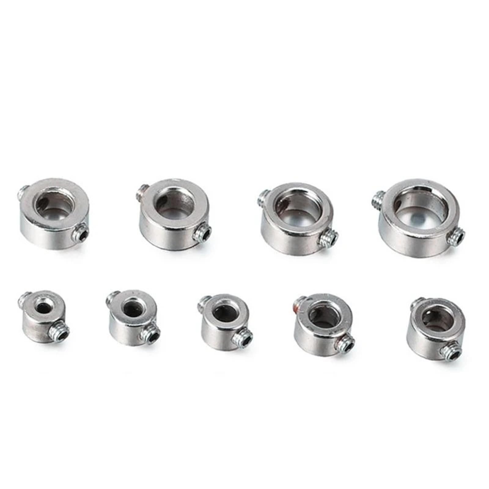 Bghyjkol One Color Drill Depth Stop 9Pcs Drill Stop Rings Depth Positioner Limit With Wrench