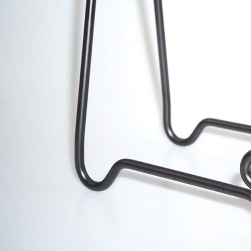 Miniatura 7 de Artliving Paquete de 2 soportes de exhibición de caballete de hierro para exhibir cuencos grandes y profundos, platos y platos profundos