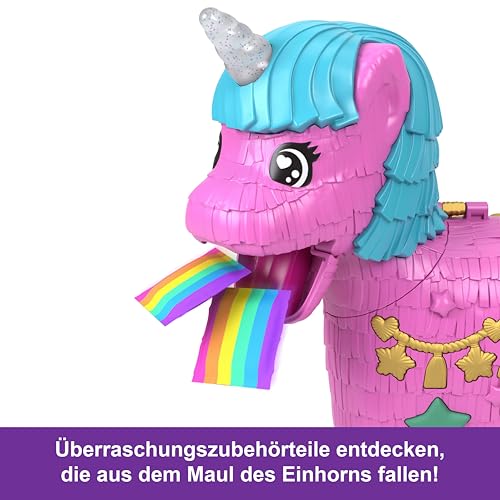 Polly Pocket Geburtstagsparty Unicorn Partyland Spielset – Ansicht 3