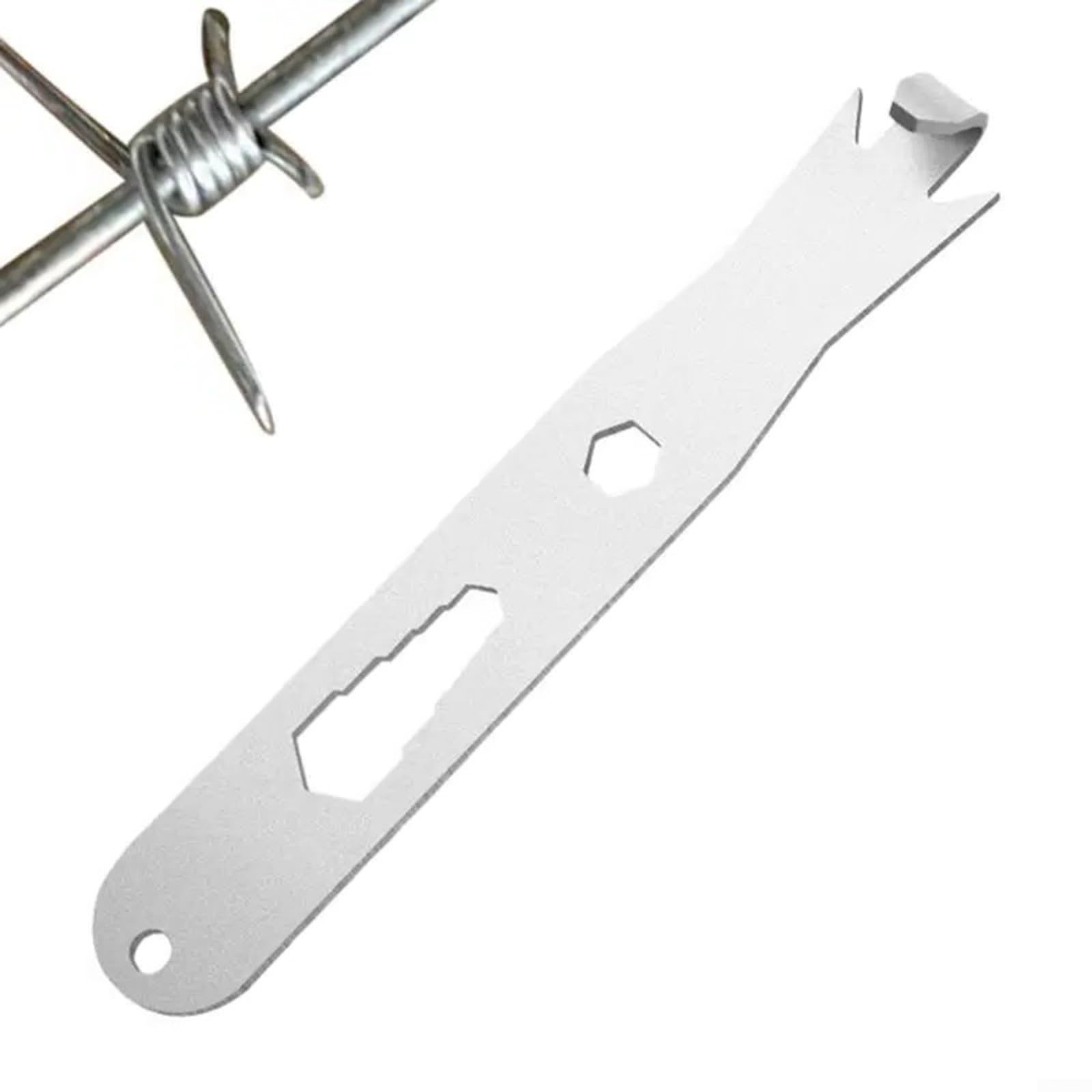 Twister de alambre profesional para hilo de acero eléctrico, para mano de acero inoxidable para reparación de cercas de granja y jardín (D)
