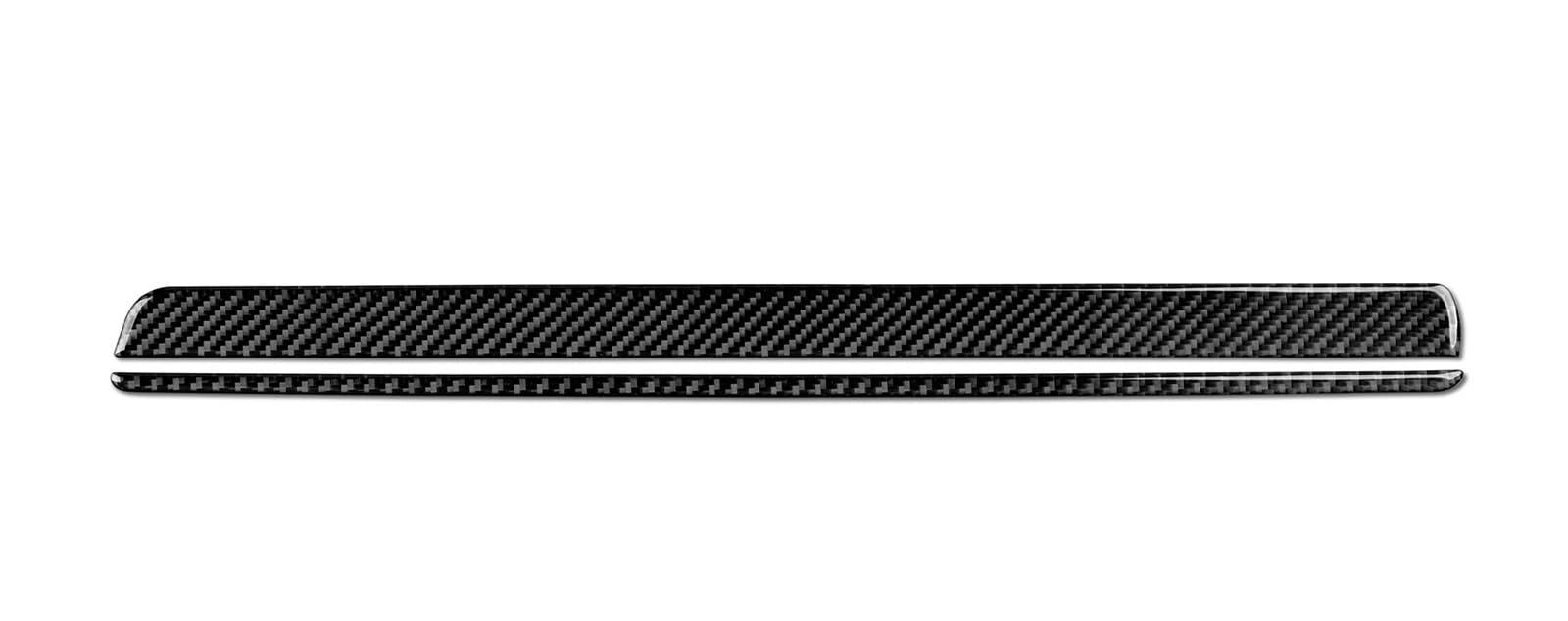 Car Interior Trim for Golf VII MK7 for GTE for GTI R for Variant Dashboard Decorative Strips Panel Cover Carbon Fiber Interior Trim Sticker Dash Moulding Strip