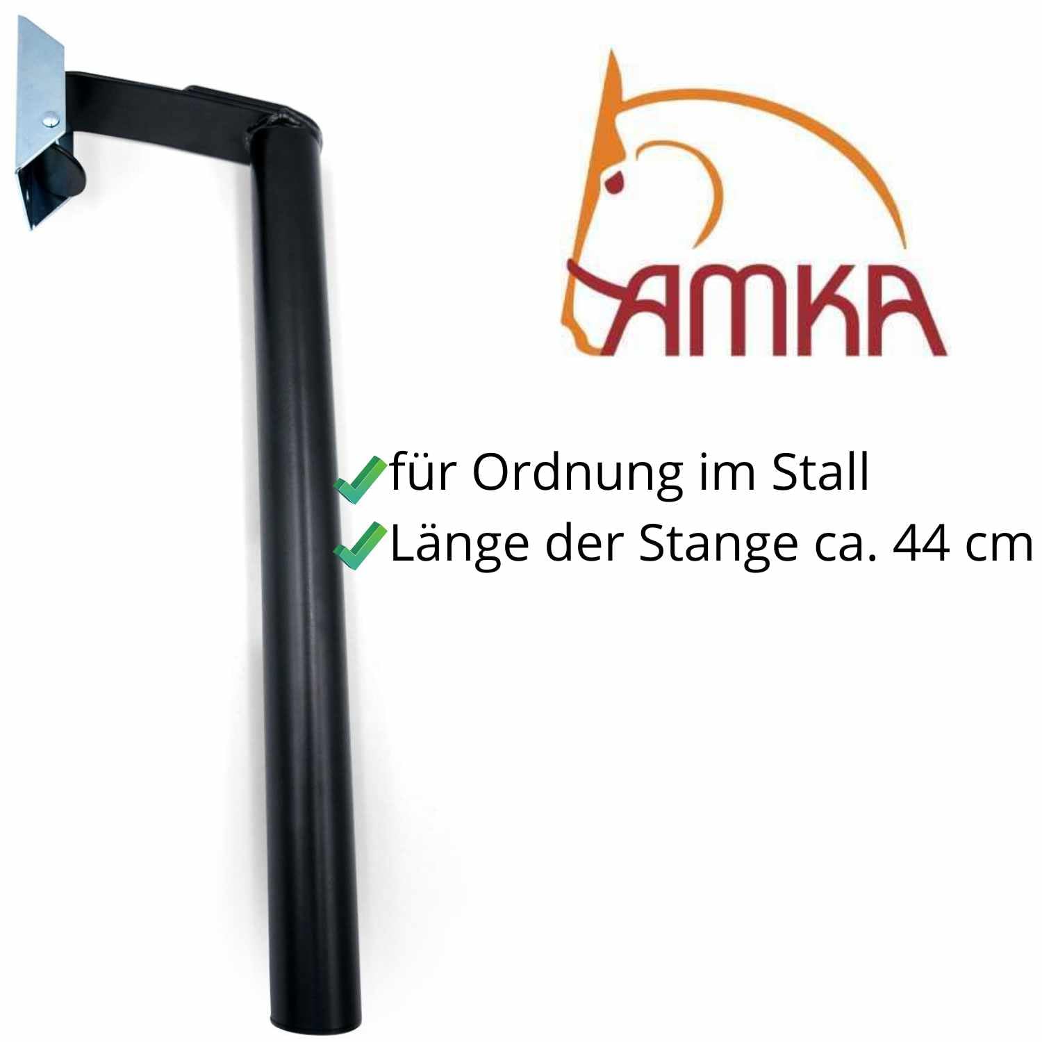 AMKA Sattelhalter klappbar 2 Stück Sattelhalter mit Haken