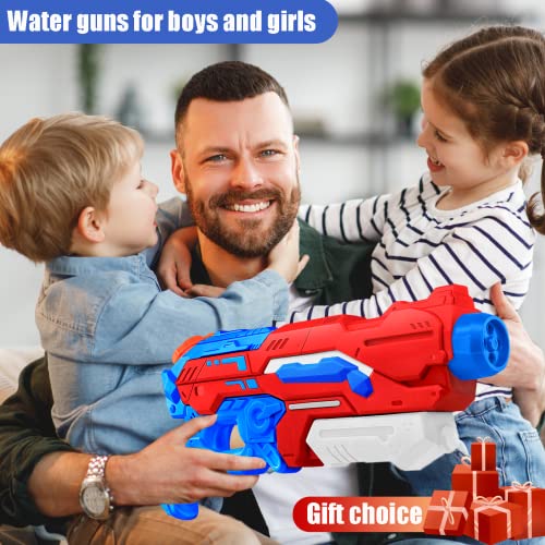 Wasserpistole 1200ml Mit Großer Reichweite Wasserspritzpistole Wasserspritzpistolen 10-11 Meter Water Gun Garten für Kinder und Erwachsene.