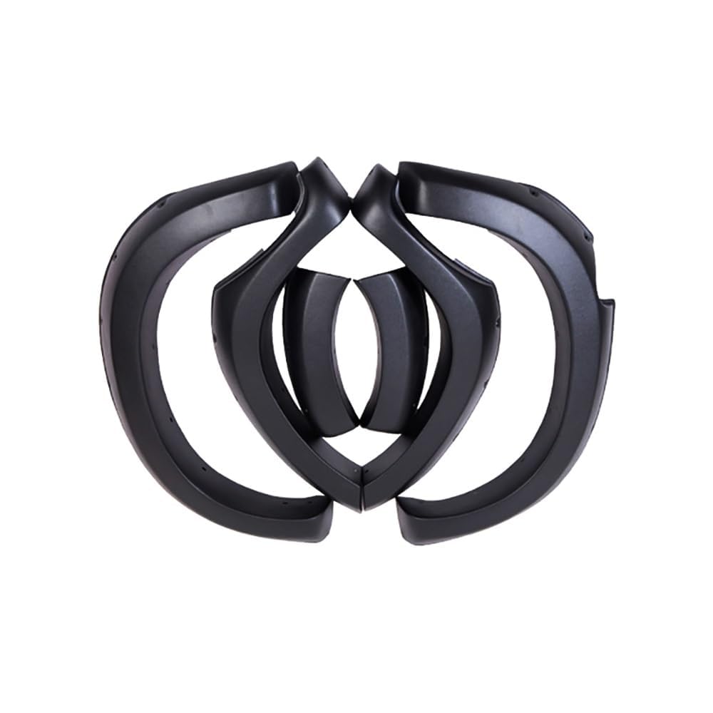 Kanhaoni Tiras Anticolisión Cejas para Toyota Hilux Vigo 2012-2014,Wheel Well Arch Eyebrow Protector Coche Arcos De Rueda De Coche