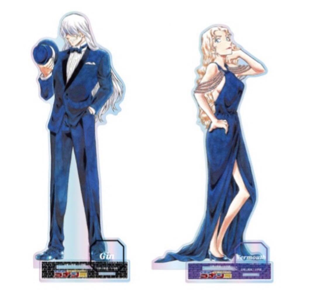 コナン　ナムコ　缶バッジ　ジン　ベルモット コナン ナムコ 缶バッジ ジン ベルモット Amazon.co.jp: コナン