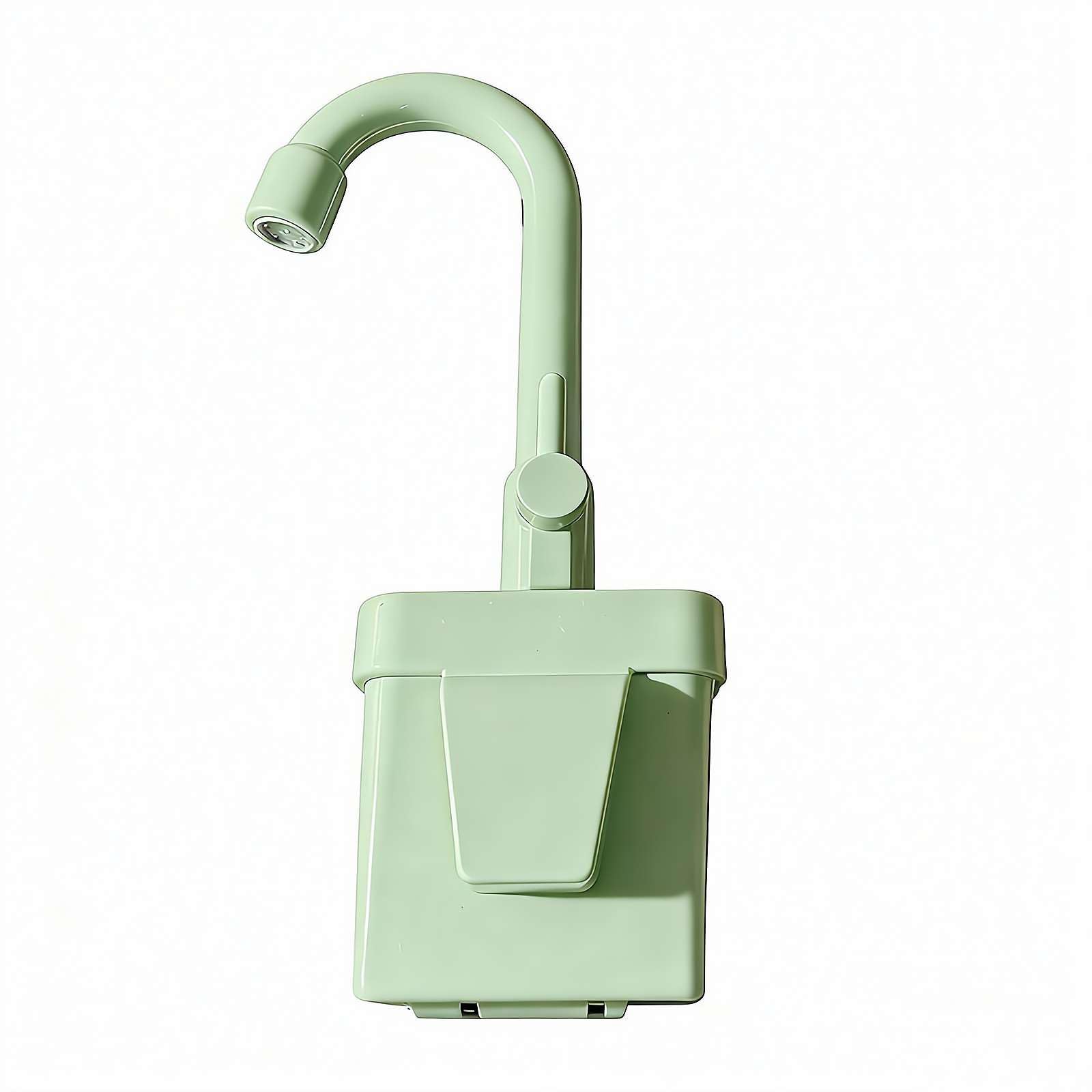 Electric Pretend Play Faucet Toy - 11" Realistic Running Water Sink with Circulation Pump, Waterproof Battery Compartment, On/Off Switch for Kids Bathroom Kitchen Role Play (Batteries Not Included)