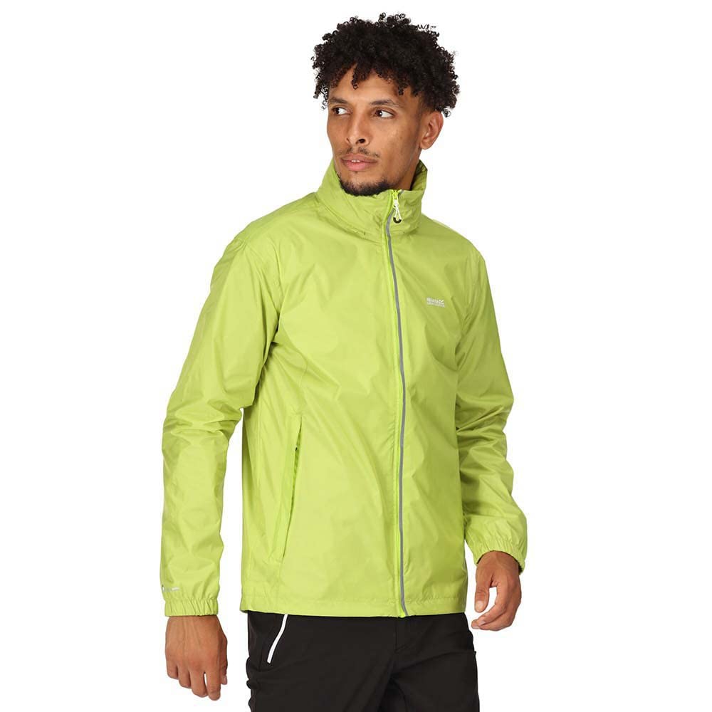 Regatta Men's Green Lyle Iv Waterproof Long Sleeve Jacket in Size 2XL, Sports Direct