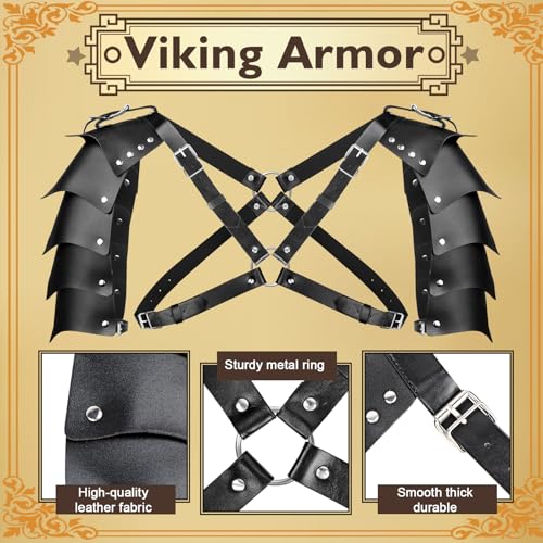 7 pcs men39s renaissance costume set medieval pirate shirt viking shawl belt shoulder armor sword bag cosplay