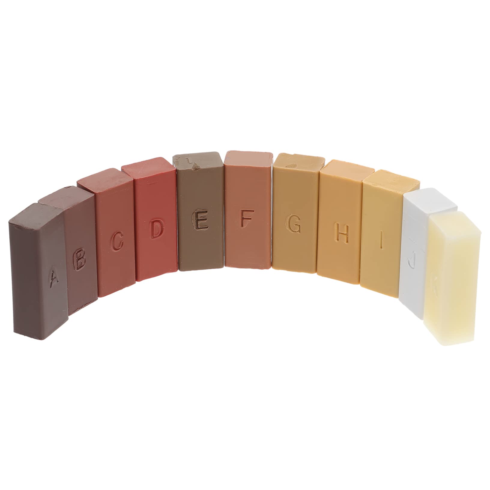 Uonlytech 2sätze Laminatboden Kratzer Entferner Farbige Reparaturwachs Blöcke Für Holz Und Laminatböden Für Möbel Türen Und Tischoberflächen Einfach Anzuwenden Und Langlebig