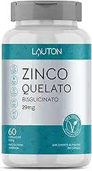 Zinco Quelato - 60 Cápsulas - Lauton Nutrition, Lauton Nutrition