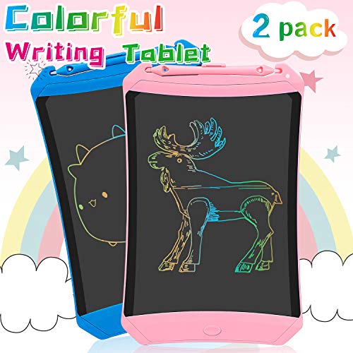 Orsen LCD Writing Tablet 2 Pack, 8.5-inch Drawing Doodle Board Drawing Tablet, Boys Girls Gifts Toys for 3 4 5 6 7 Year Old Girls Boys (PinkBlue)