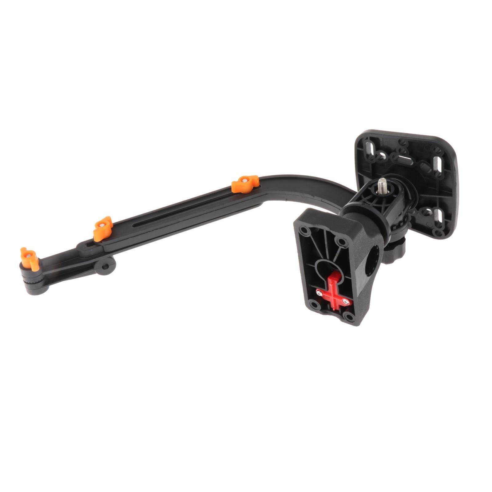 MERIGLARE Support de Fixation pour Sondeur, Plaque de Montage, Support à Rotule pour Sondeur, Accessoires de Fixation pour Sondeur électronique Marin