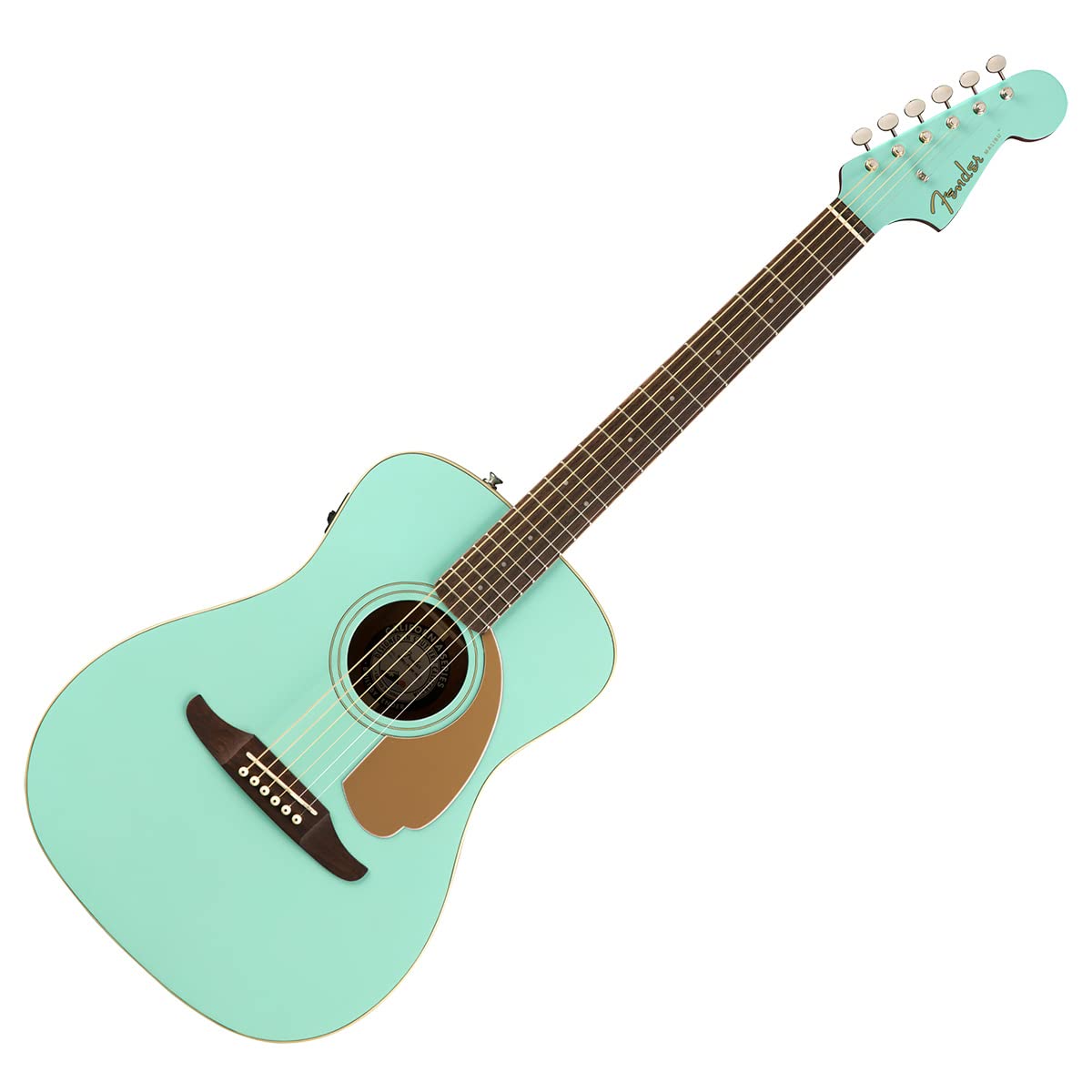 Amazon | Fender Malibu Player Aqua Splash ギター担当厳選 アコギ